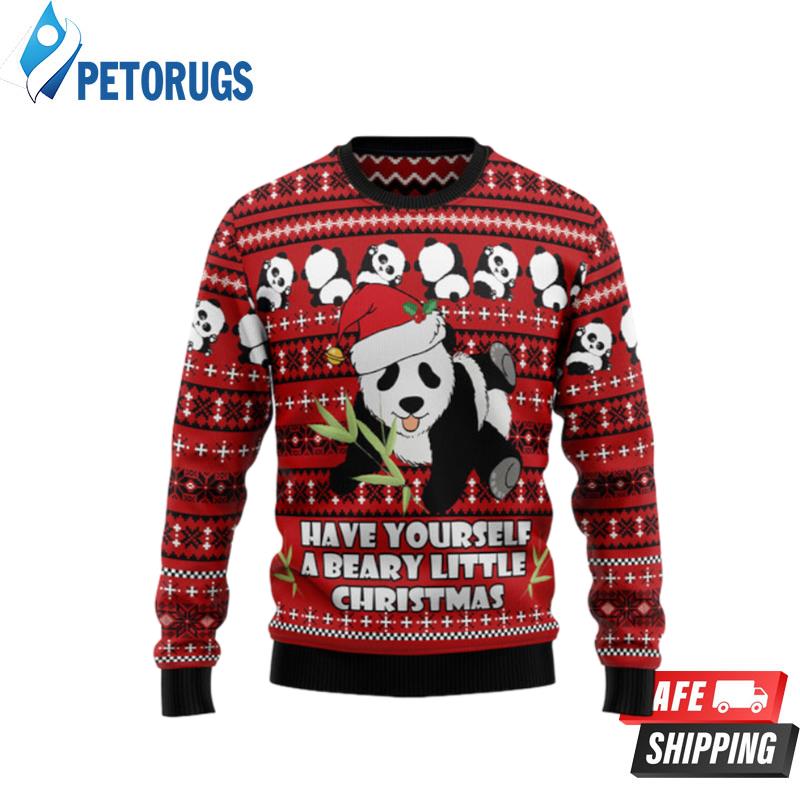 Panda Christmas Ugly Christmas Sweaters