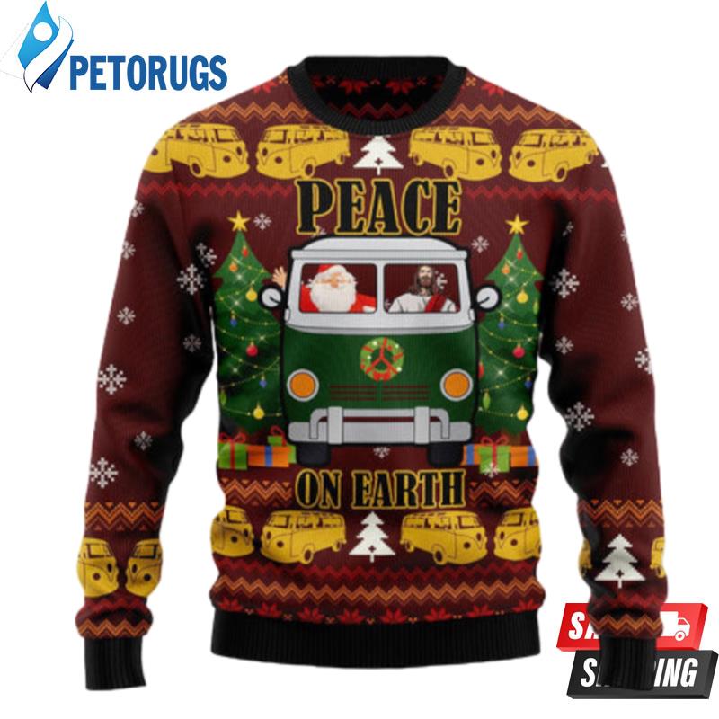 Peace On Earth Ugly Christmas Sweaters