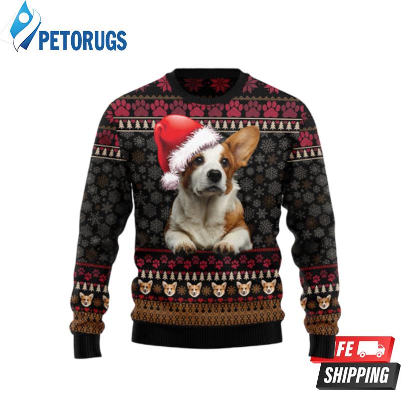 Pembroke Welsh Corgi Christmas 1 Ugly Christmas Sweaters