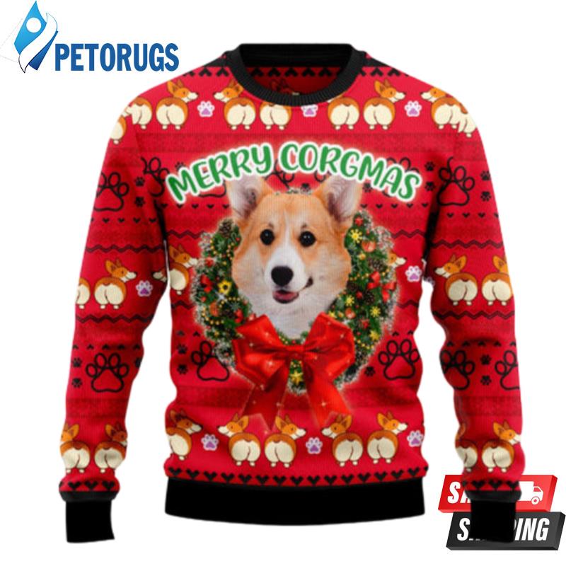 Pembroke Welsh Corgi Xmas TY299 Ugly Christmas Sweater Ugly Christmas Sweaters