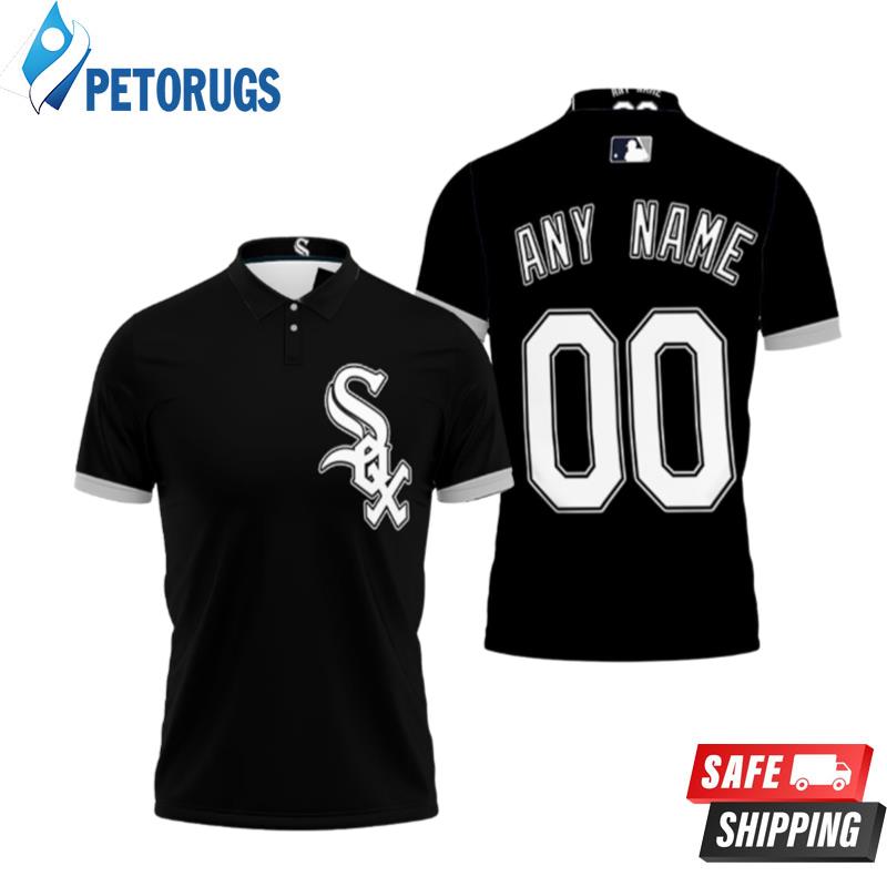 Personalized Chicago White Sox 00 Any Name 2020 Mlb Black Inspired Style Polo Shirts