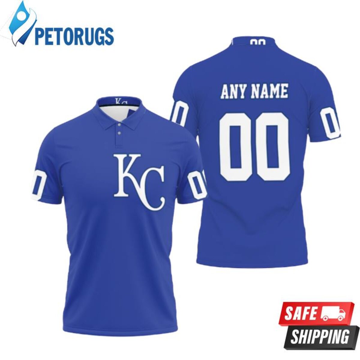 Kansas City Royals Custom Name & Number Baseball Shirt Best Gift For Men  And Women