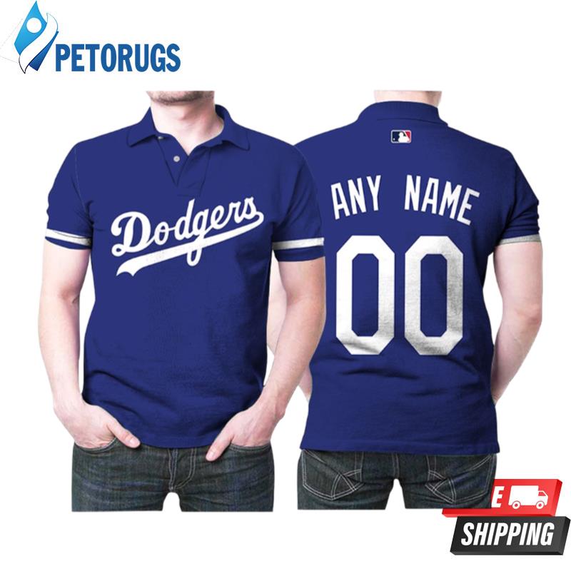 Personalized Los Angeles Dodgers Any Name 00 Mlb 2020 Alternative Blue Inspired Style Polo Shirts