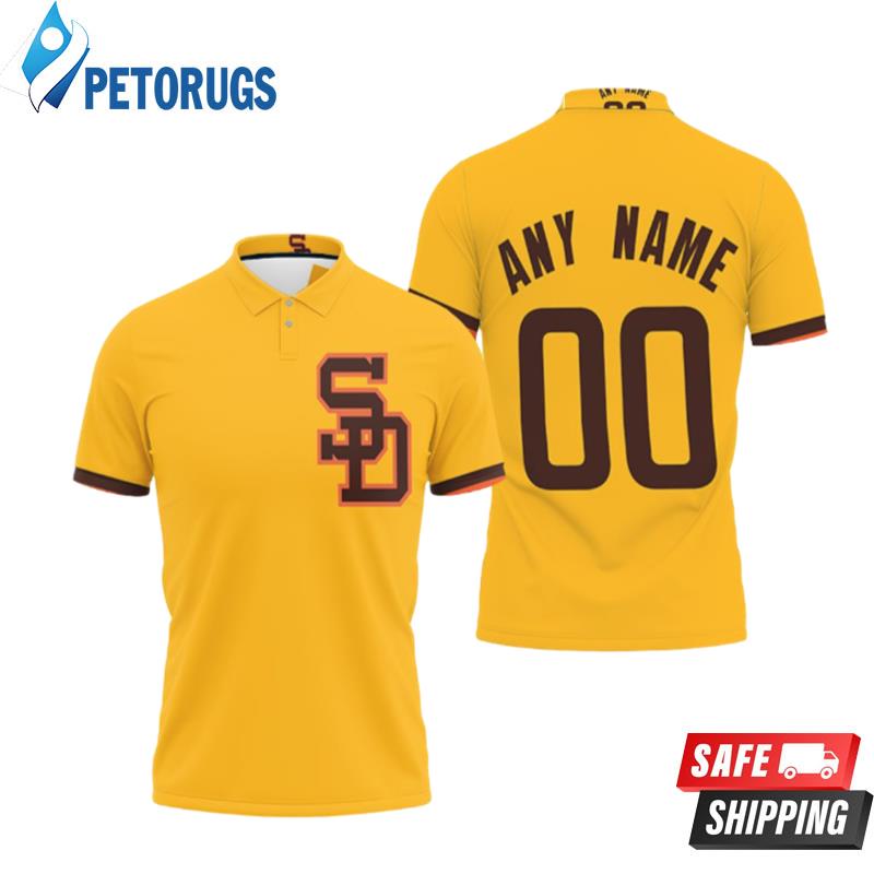 Personalized San Diego Padres 1982 Cooperstown Collection Golden Inspired Style Gift For San Diego Padres Fans Polo Shirts