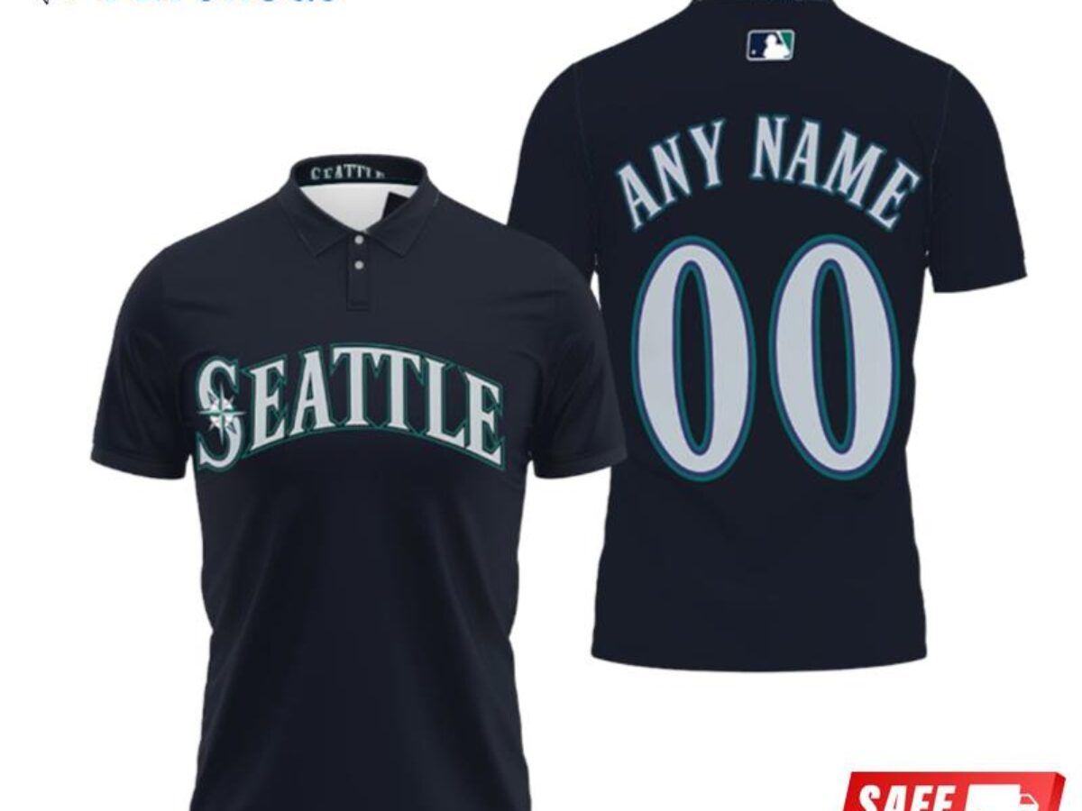 Seattle Mariners Mlb Baseball Team Logo Baseball Lovers Polo Shirts - Peto  Rugs