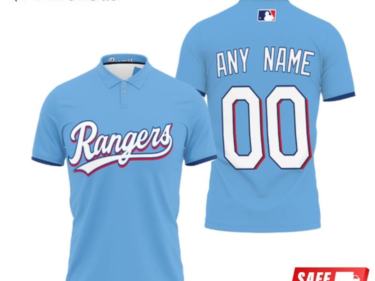 Personalized Texas Rangers 00 Any Name 2020 Mlb Team Red Inspired