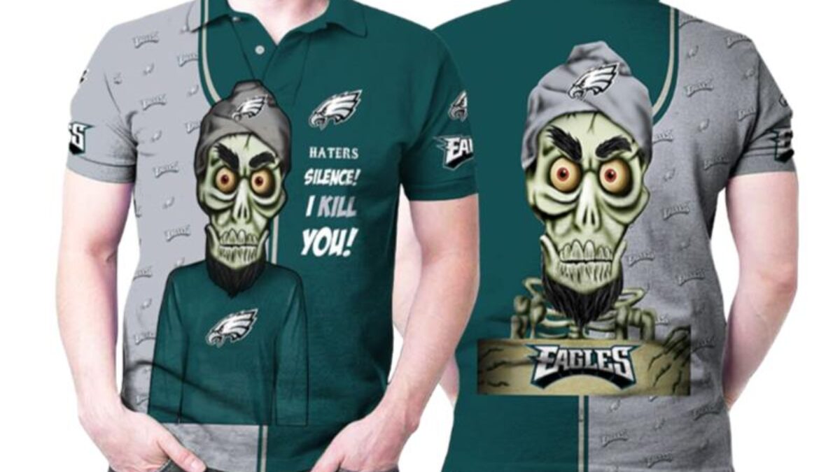 Skull Philadelphia Eagles Shirt - High-Quality Printed Brand