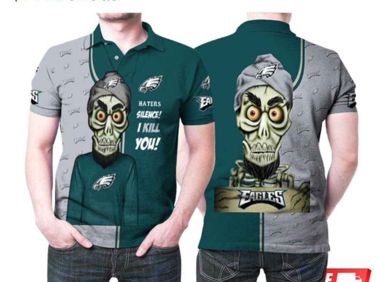 Slayer Skull Philadelphia Eagles Shirt - High-Quality Printed Brand