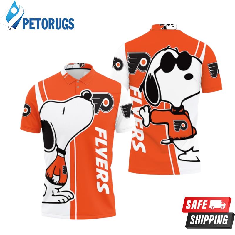 Philadelphia Flyers Snoopy Lover Polo Shirts
