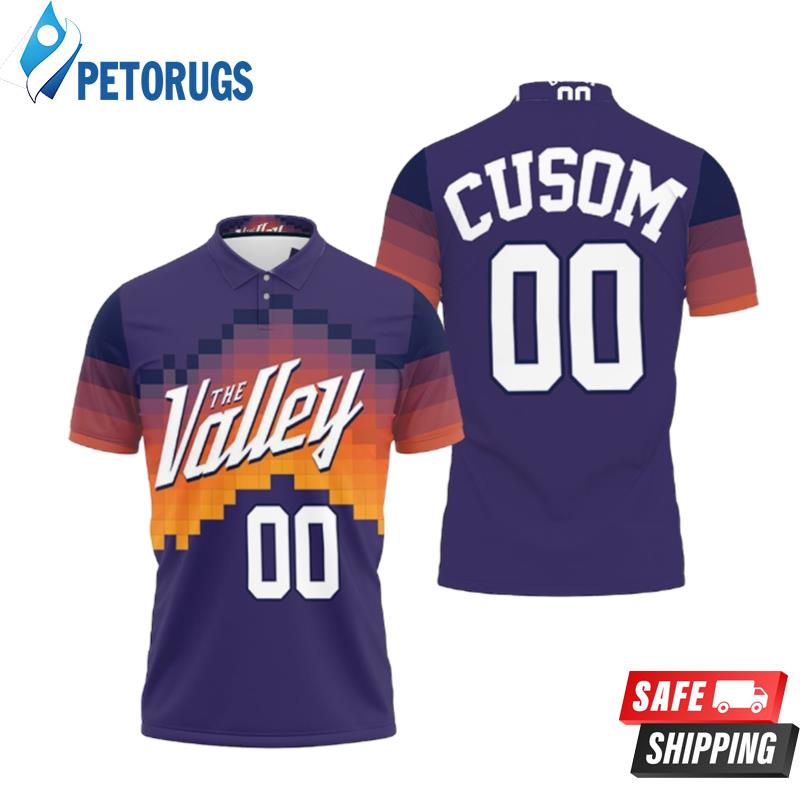 Phoenix Suns 2020 Earned Edition Inspired Personalized Polo Shirts