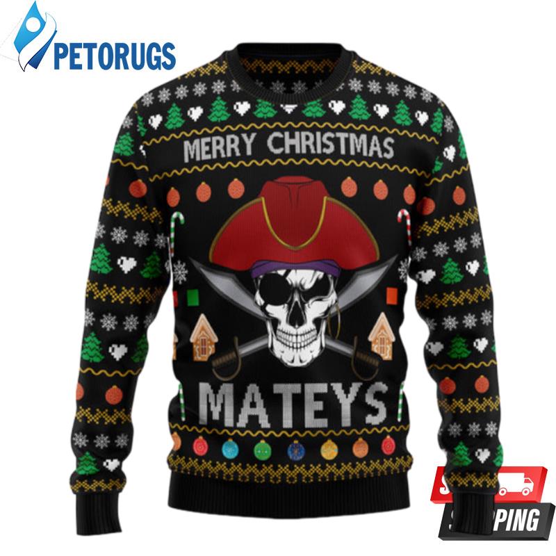 Pirate Skull Ugly Christmas Sweaters