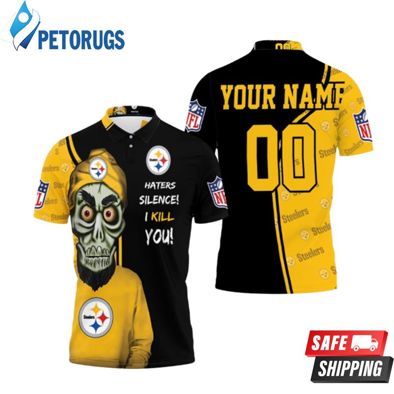 Pittburgh Steelers Haters Silence Personalized Polo Shirts