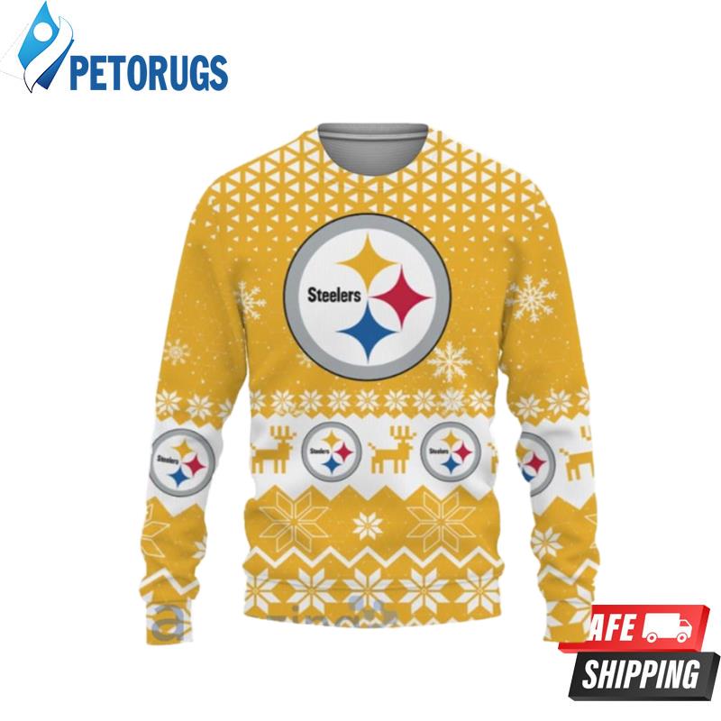 For Fans Pittsburgh Steelers Funny Grinch Ugly Christmas Sweater