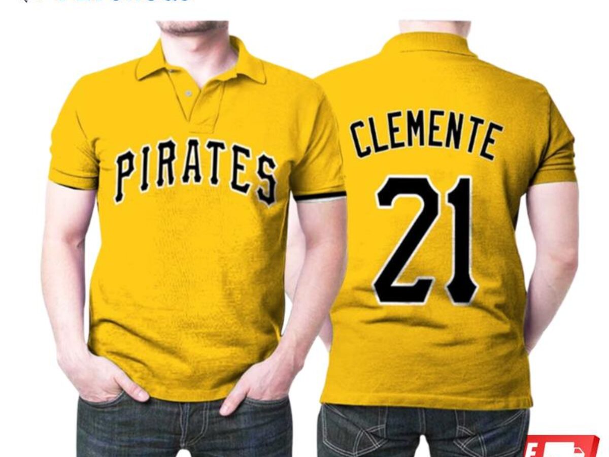Pittsburgh Pirates #21 Roberto Clemente Cheap Baseball Jersey Cool