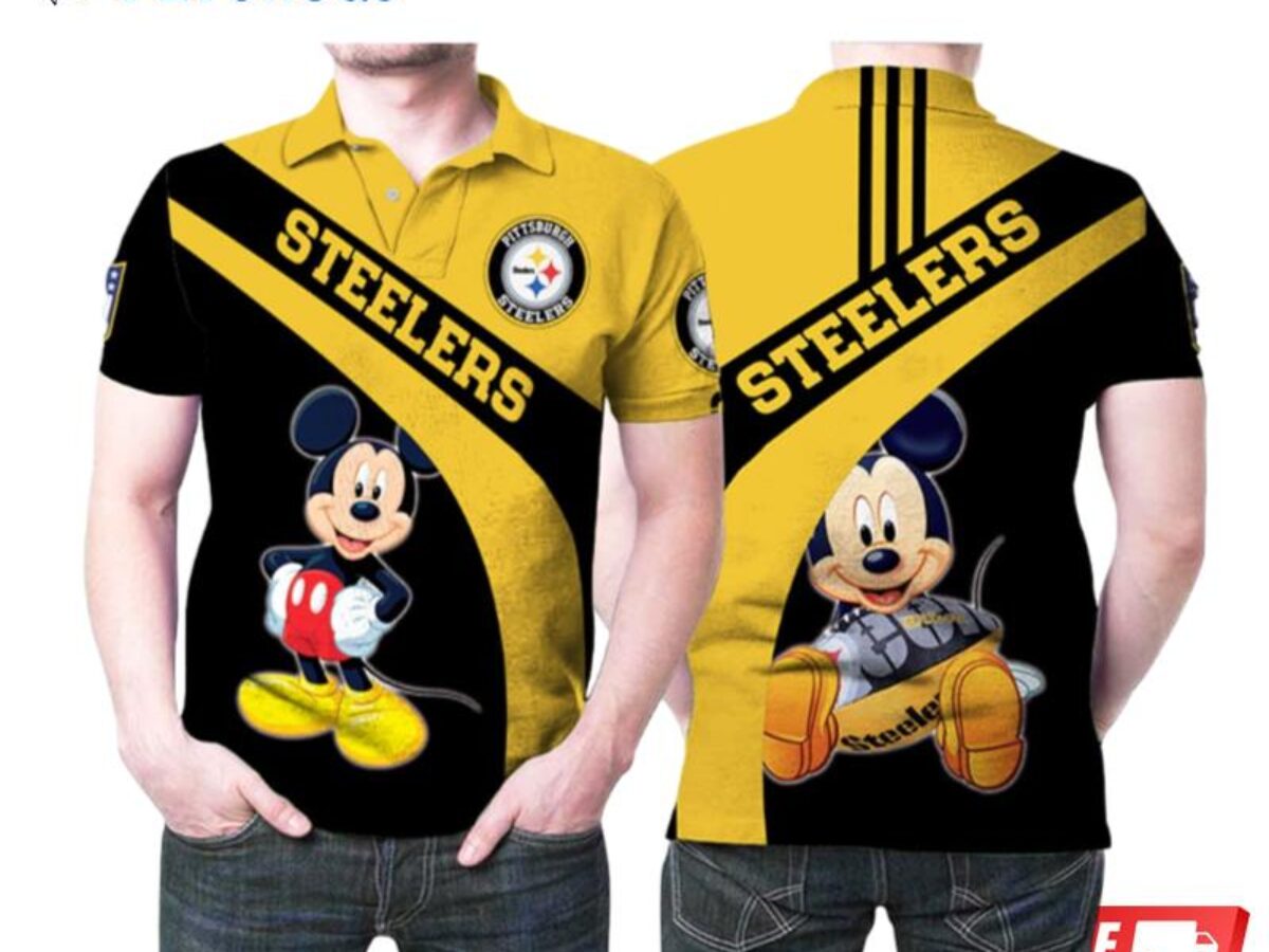 Pittsburgh Steelers Polo Shirt - T-shirts Low Price