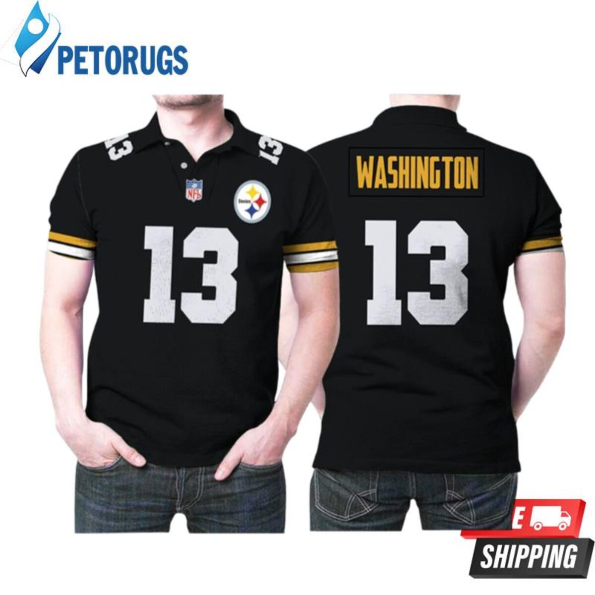 Pittsburgh Steelers 6-time Super Bowl Champions For Fans Personalized Polo  Shirts - Peto Rugs