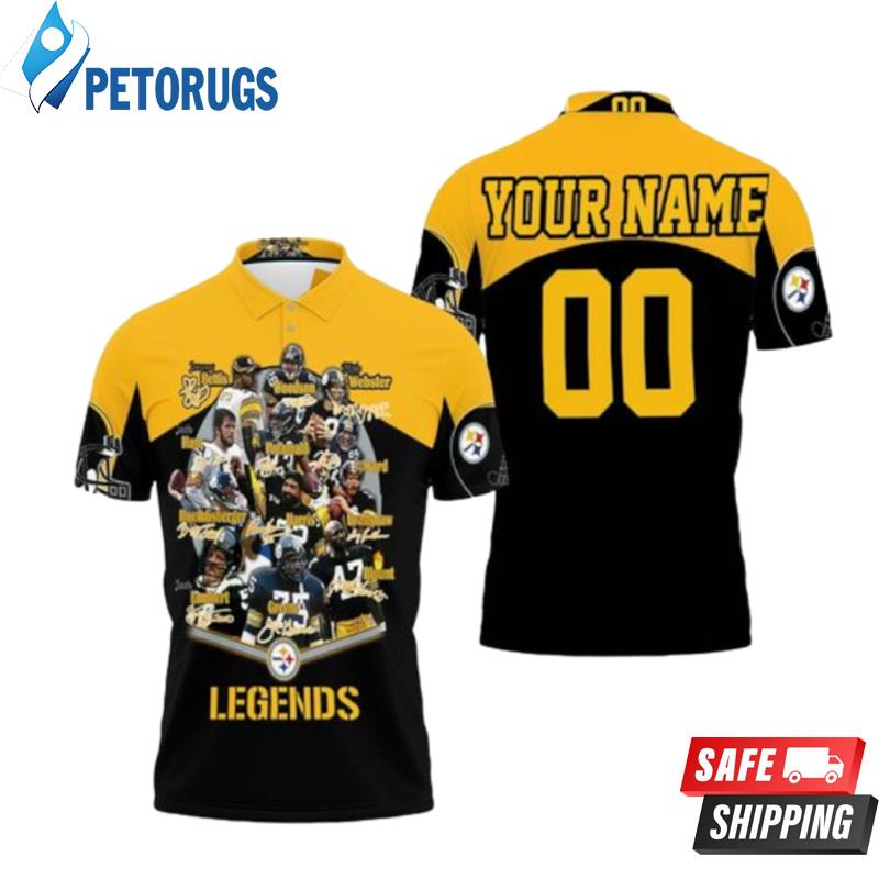 Pittsburgh Steelers Legends Team Great Player Signature Signed To All My Haters 2020 Nfl Season Personalized Polo Shirts