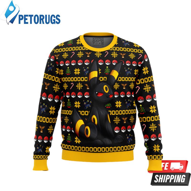 Eevee Christmas Pokemon Ugly Christmas Sweater Funny Gift Ideas