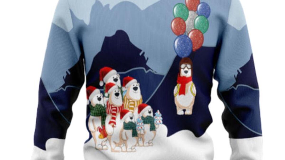 Polar bear outlet ugly christmas sweater