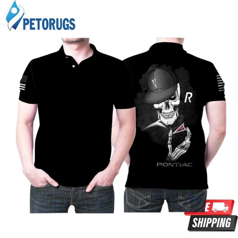 Pontiac Automobile Manufacturer Company Logo Brand Polo Shirts