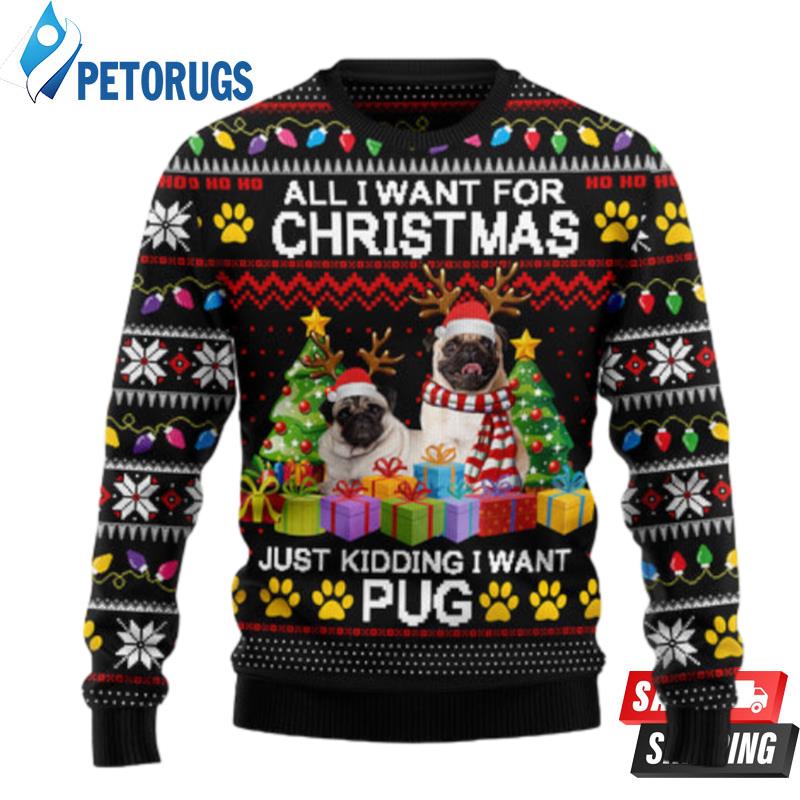 Pug Christmas Ugly Christmas Sweaters