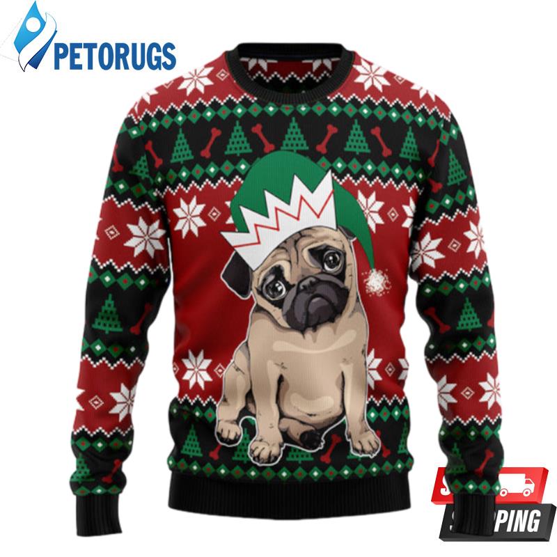 Pug Cute Ugly Christmas Sweaters