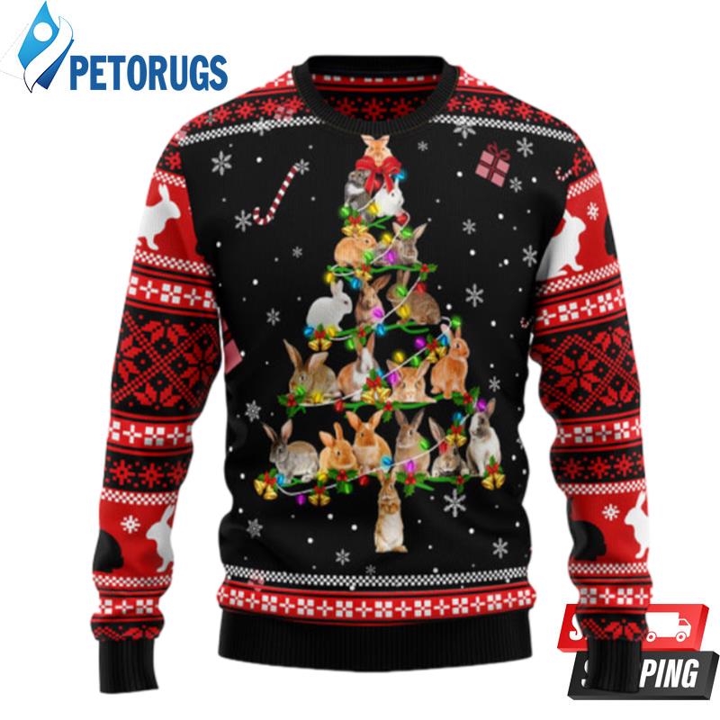 Rabbit Pine Christmas Ugly Christmas Sweaters