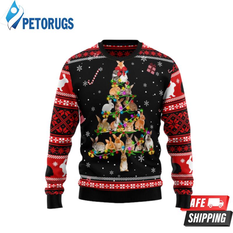 Rabbit Pine Christmas Ugly Christmas Sweaters