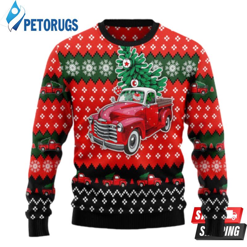 Red Truck Christmas Ugly Christmas Sweaters