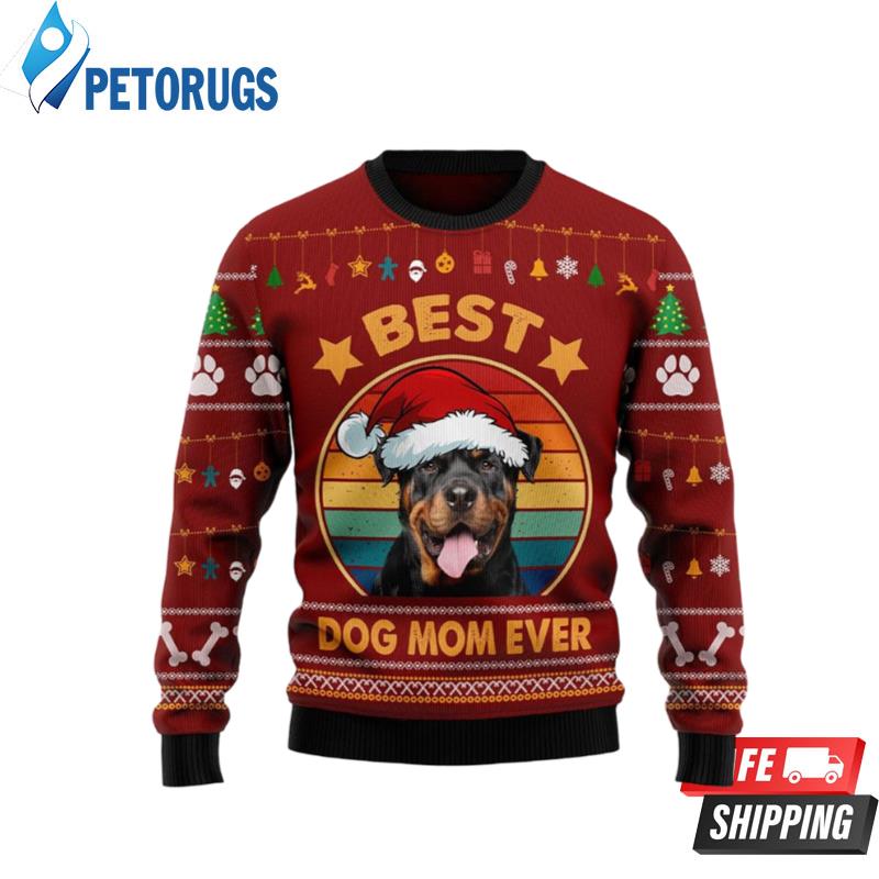 Rescued English Bulldog Ugly Christmas Sweaters