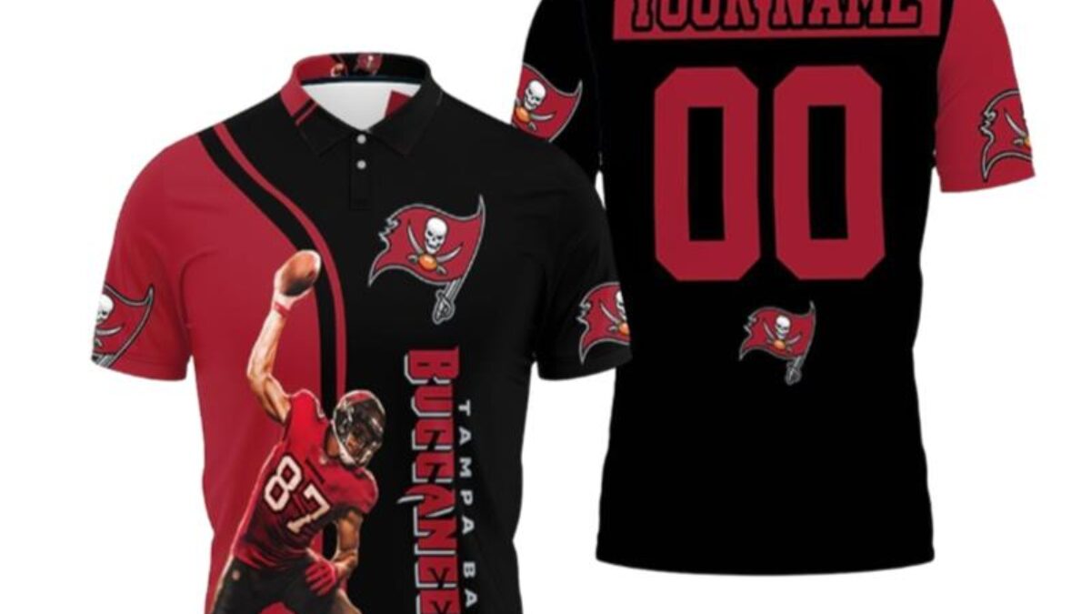 Rob Gronkowski 87 Tampa Bay Buccaneers Super Bowl 2021 Nfc South Division  Champions Personalized Polo Shirts - Peto Rugs