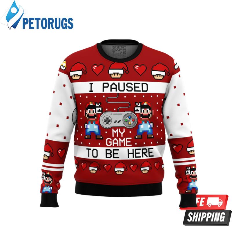 SNES Ugly Christmas Sweaters