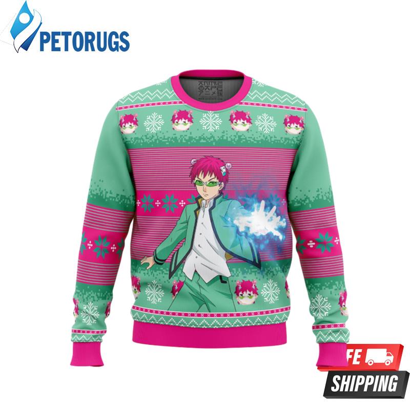 Saiki K The Disastrous Life of Saiki K Ugly Christmas Sweaters