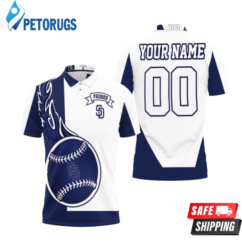 San Diego Padres Personalized Polo Shirts
