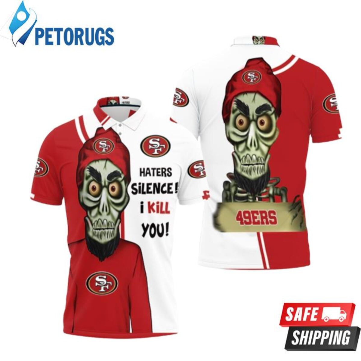 49ers Skull Hoodie 3D Sugar Skull San Francisco 49ers Gift