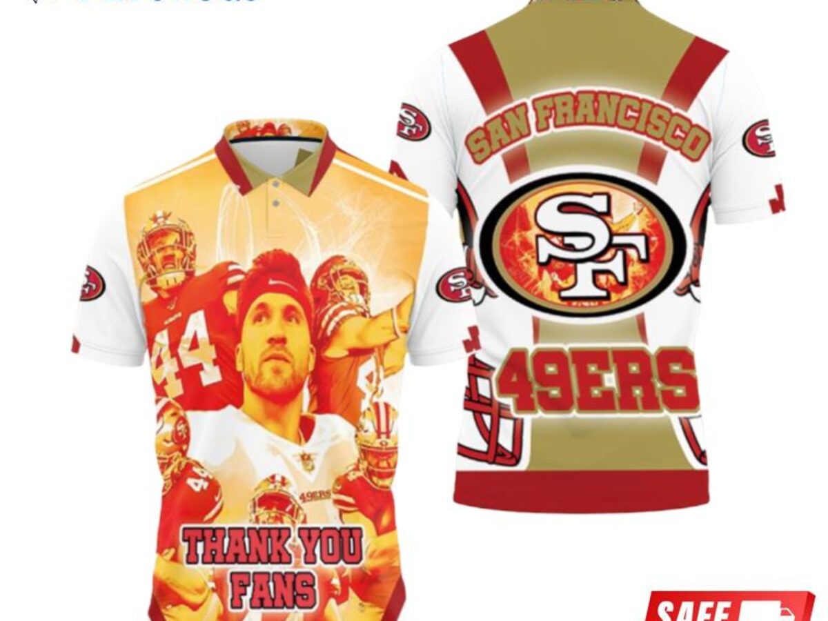 San Francisco 49ers 2021 Thank You Fan Polo Shirts - Peto Rugs