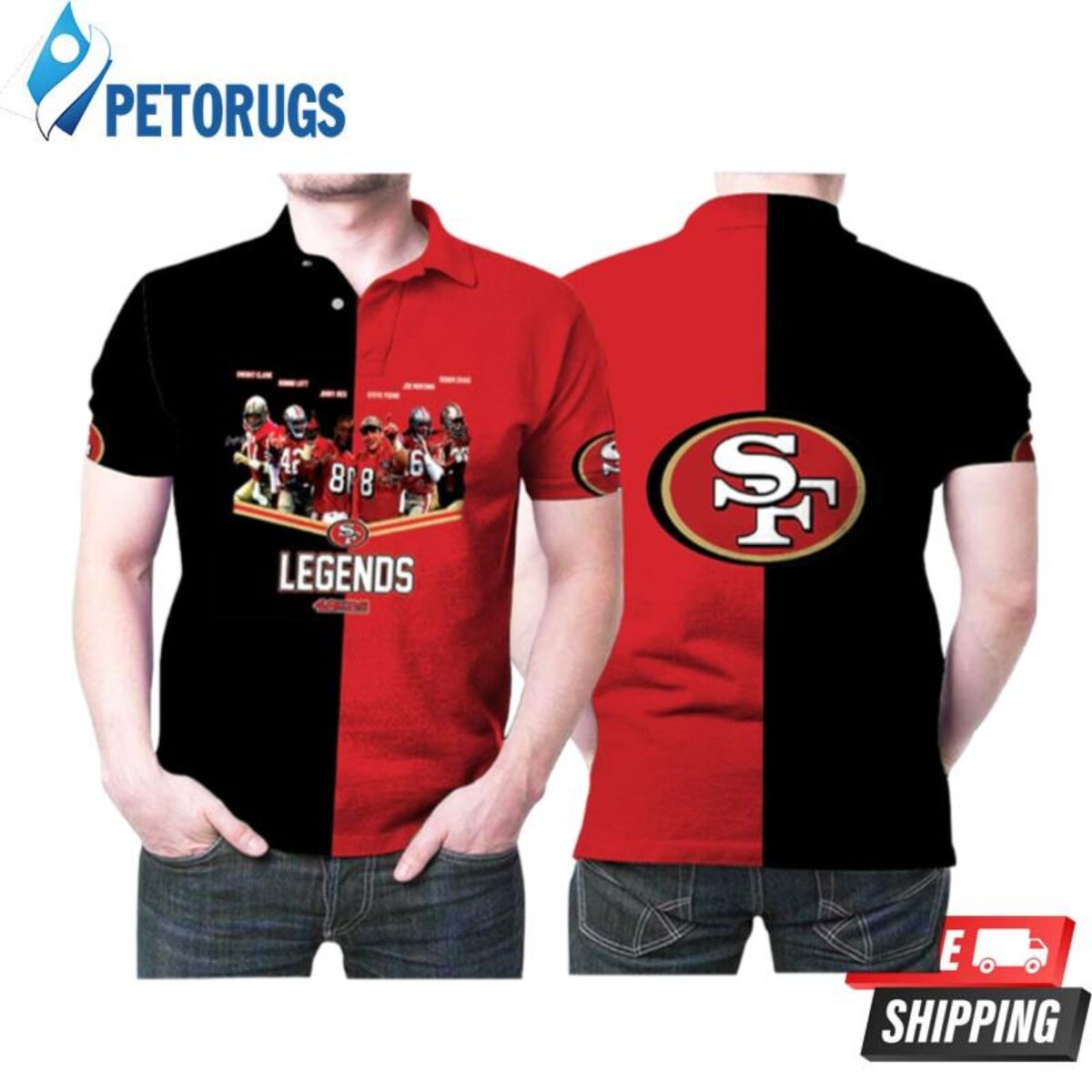 San Francisco 49Ers Legends - American Football Unisex T-Shirt S-5