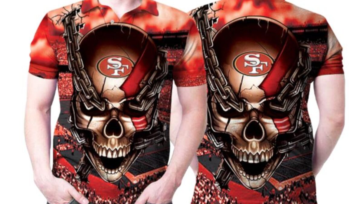 San Francisco 49ers Fans Skull Clothing Knitted Christmas Sweater