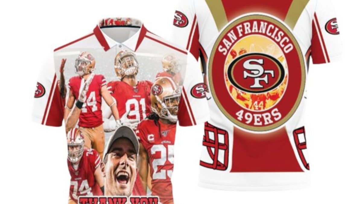 San Francisco 49ers 2021 Thank You Fan Polo Shirts - Peto Rugs