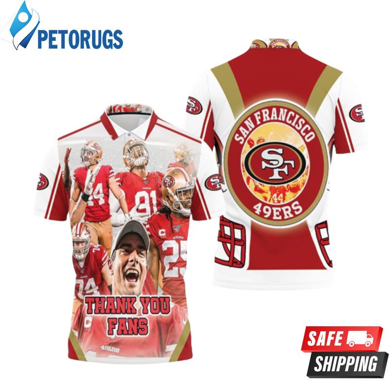 San Francisco 49ers Nfc West Division Super Bowl 2021 Polo Shirts