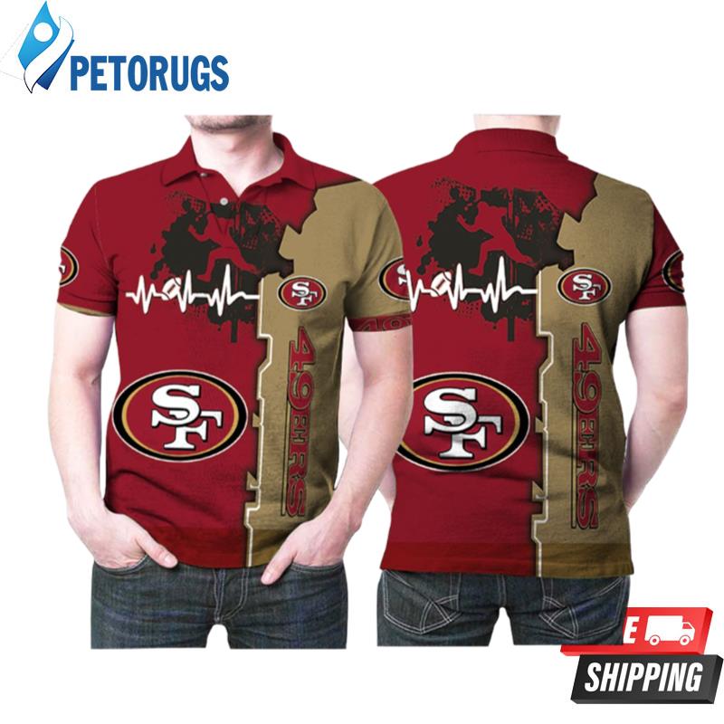 San Francisco 49ers Nfl American Football Logo Team Polo Shirts