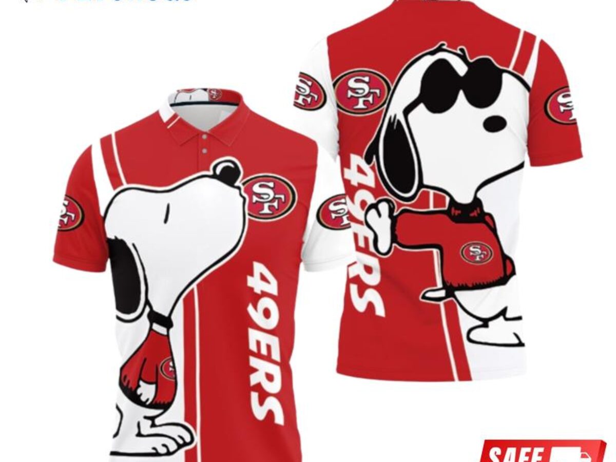 Snoopy The Peanuts San Francisco 49ers Christmas Tshirt For Fans