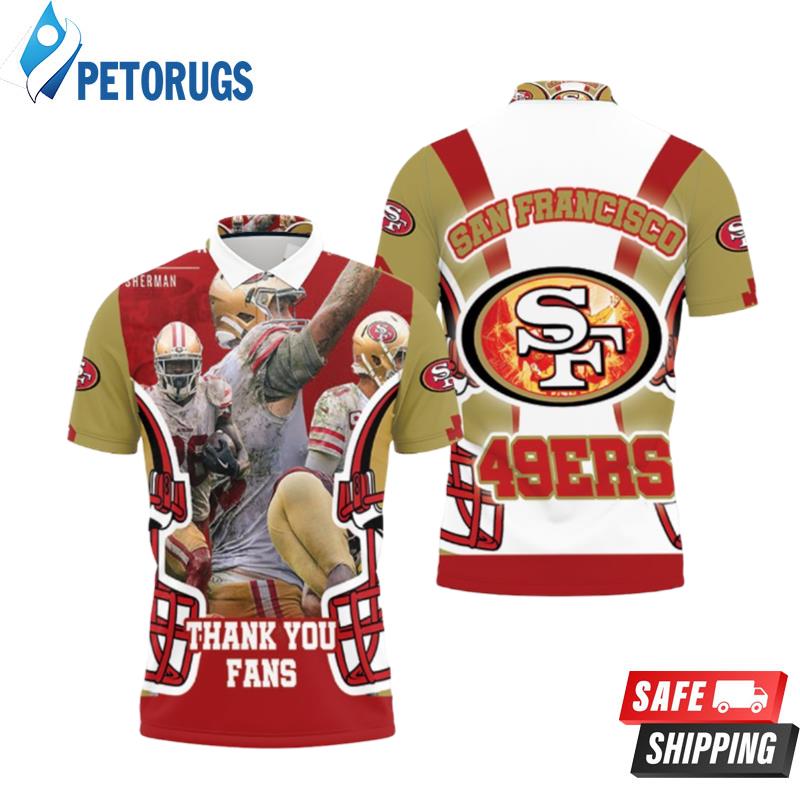 San Francisco 49ers Thank You Fans Polo Shirts