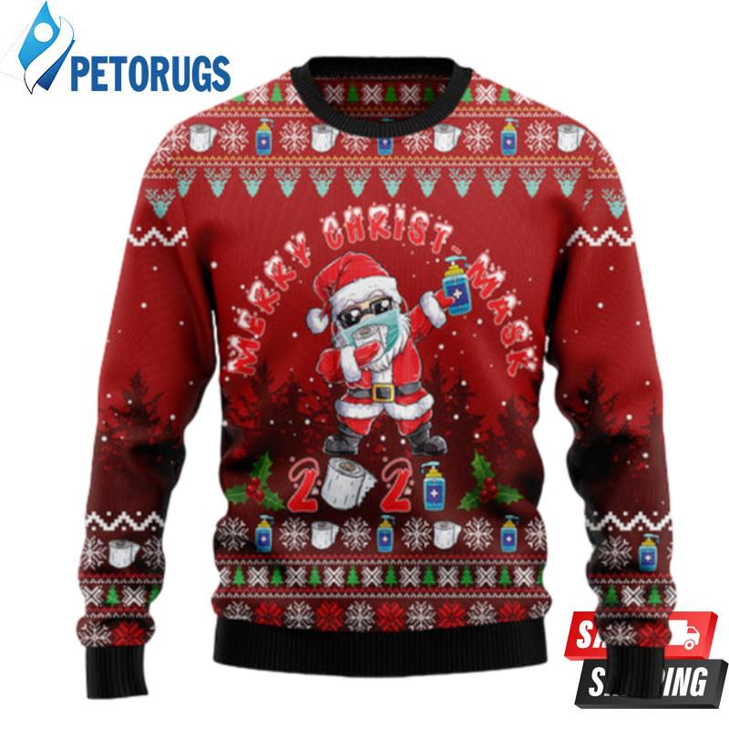 Santa Christmas Santa Dabbing Ugly Christmas Sweaters