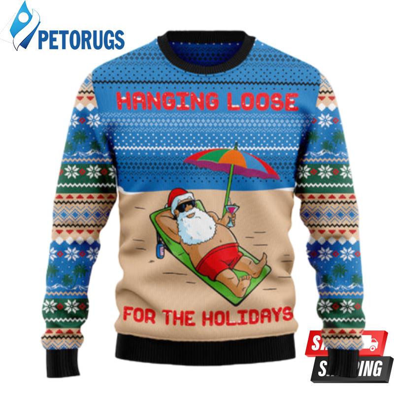 Santa Claus Holiday Ugly Christmas Sweaters