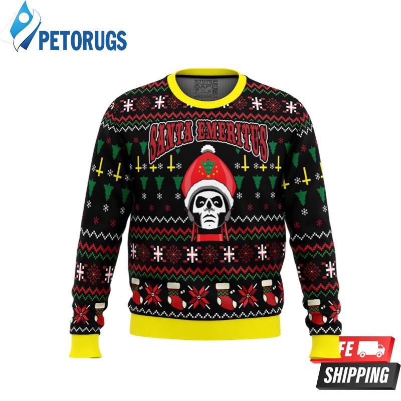 Santa Emeritus Papa Emeritus Ugly Christmas Sweaters