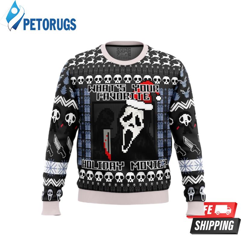 Scream Holiday Ugly Christmas Sweaters