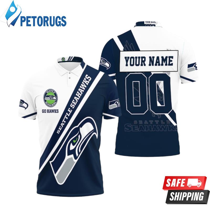 Seattle Seahawks Benas Jr Personalized Polo Shirts