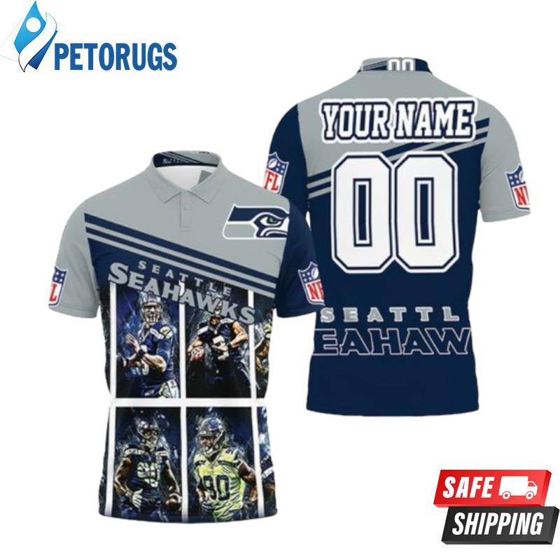 Seattle Seahawks Best Players 2020 Nfl Season Champions Legendary Team Personalized Polo Shirts