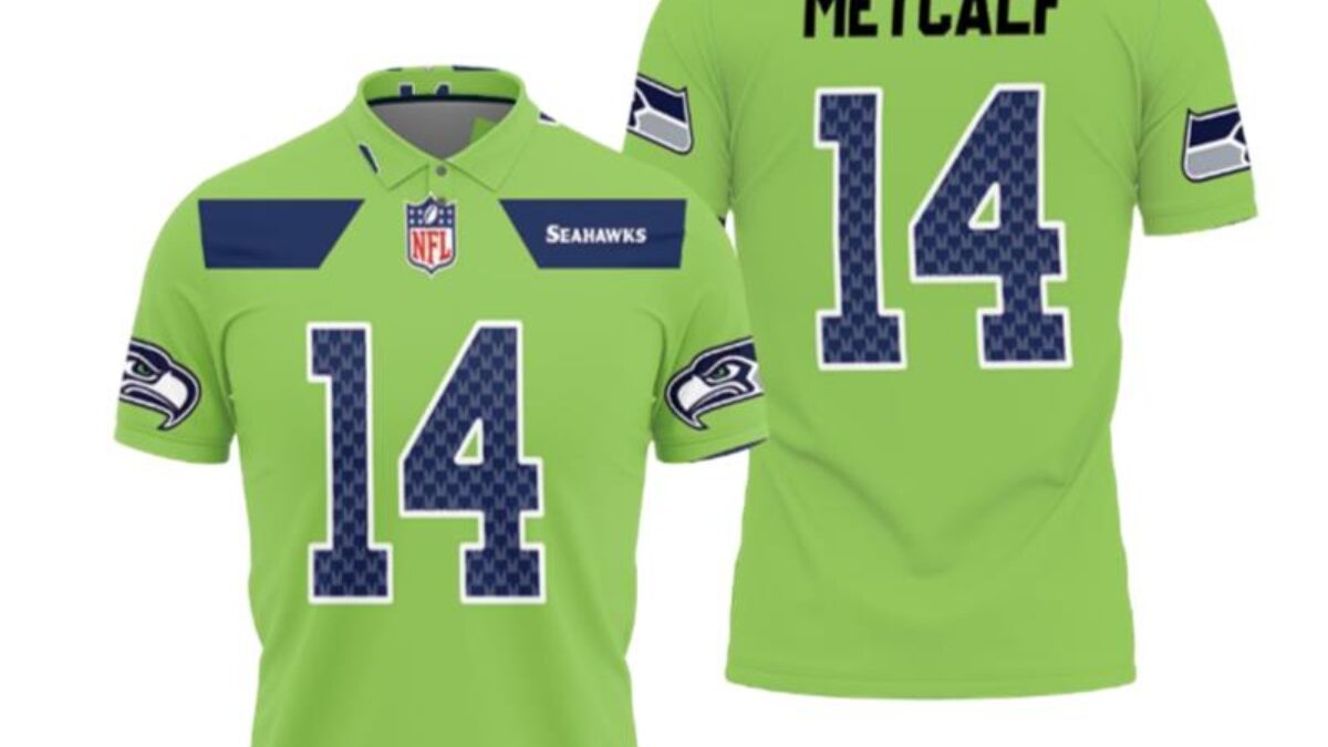 Game Women's D.K. Metcalf White Road Jersey - #14 Football Seattle Seahawks  Size S